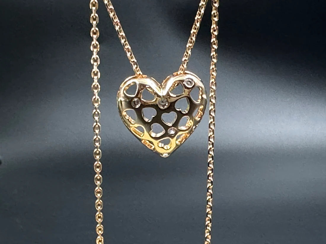 Heart Pendant Set