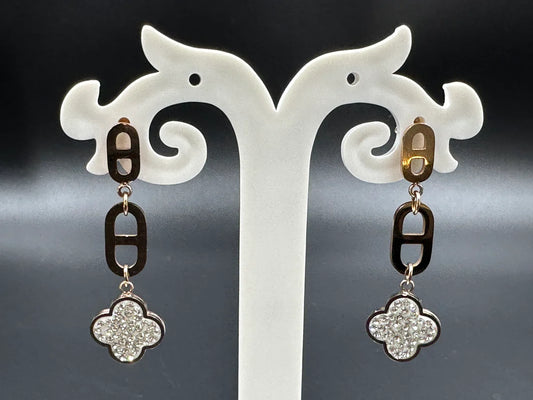 Steel AD Earring Set