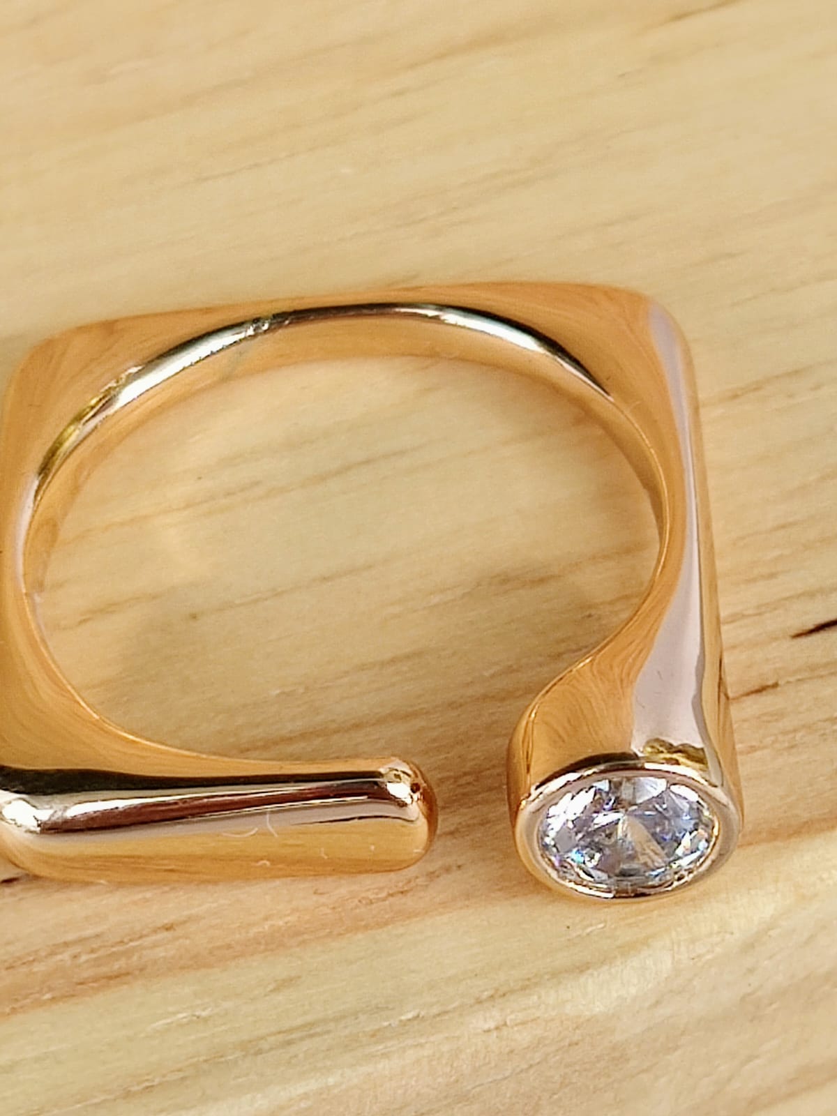 Crystal Halo Ring