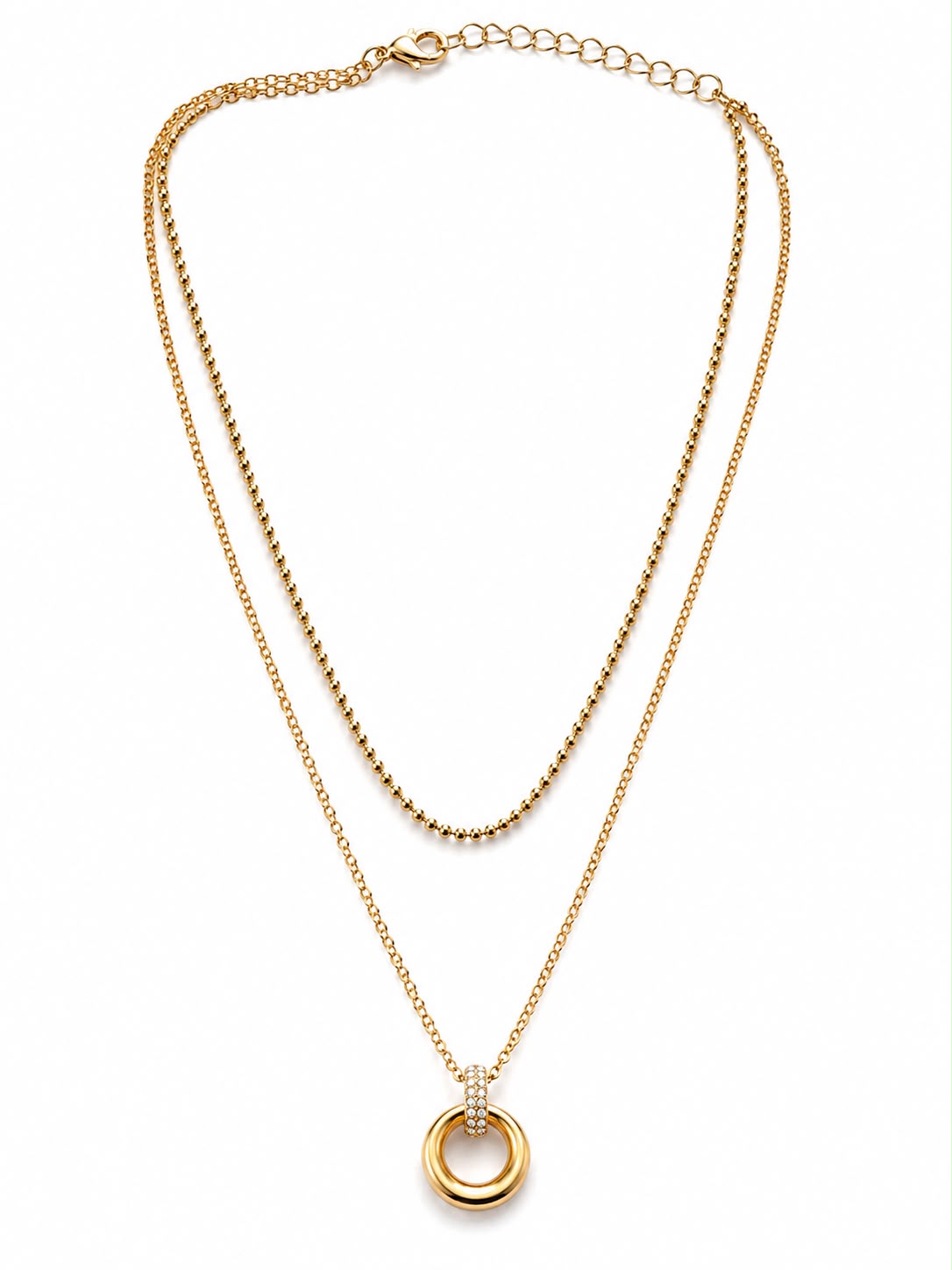 Layered Circle Necklace