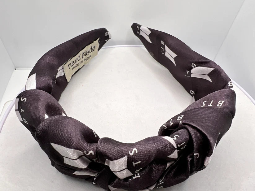 Black Satin Hairband