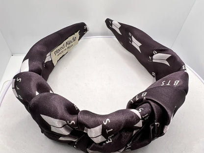 Black Satin Hairband