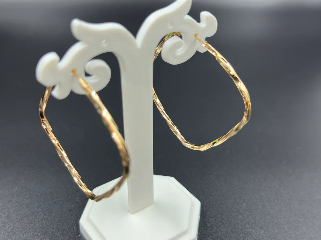 Small Square Steel Hoops