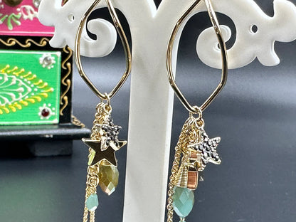 Multicolor Anti-Tarnish Earrings