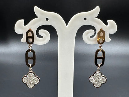 Steel AD Earring Set
