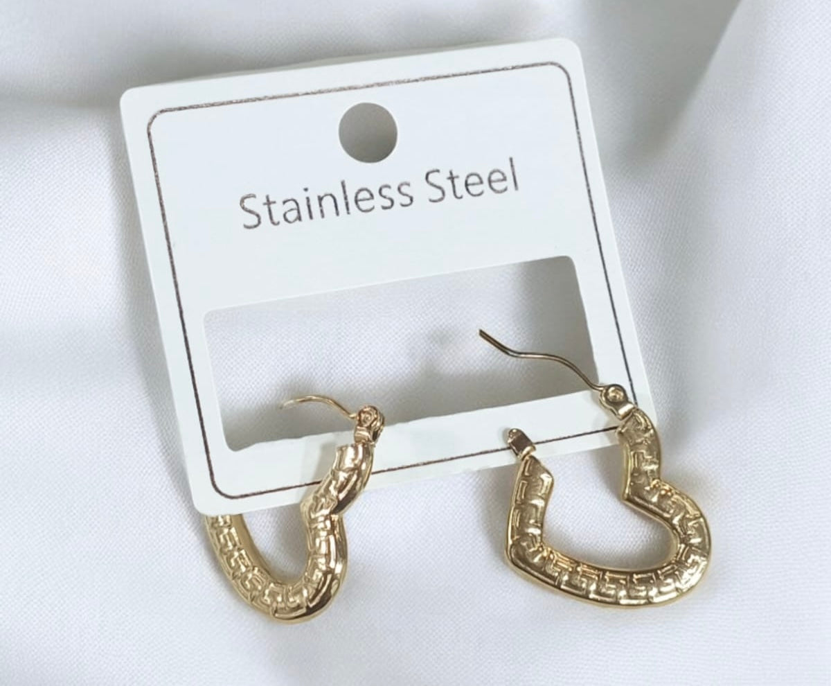 Heart Anti-Tarnish Earrings