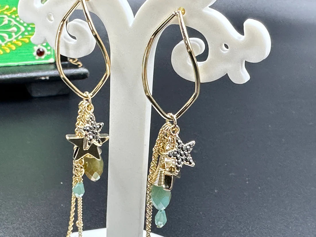 Multicolor Anti-Tarnish Earrings