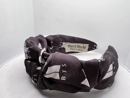 Black Satin Hairband