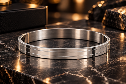 Men's Silver Cuff Bracelet
