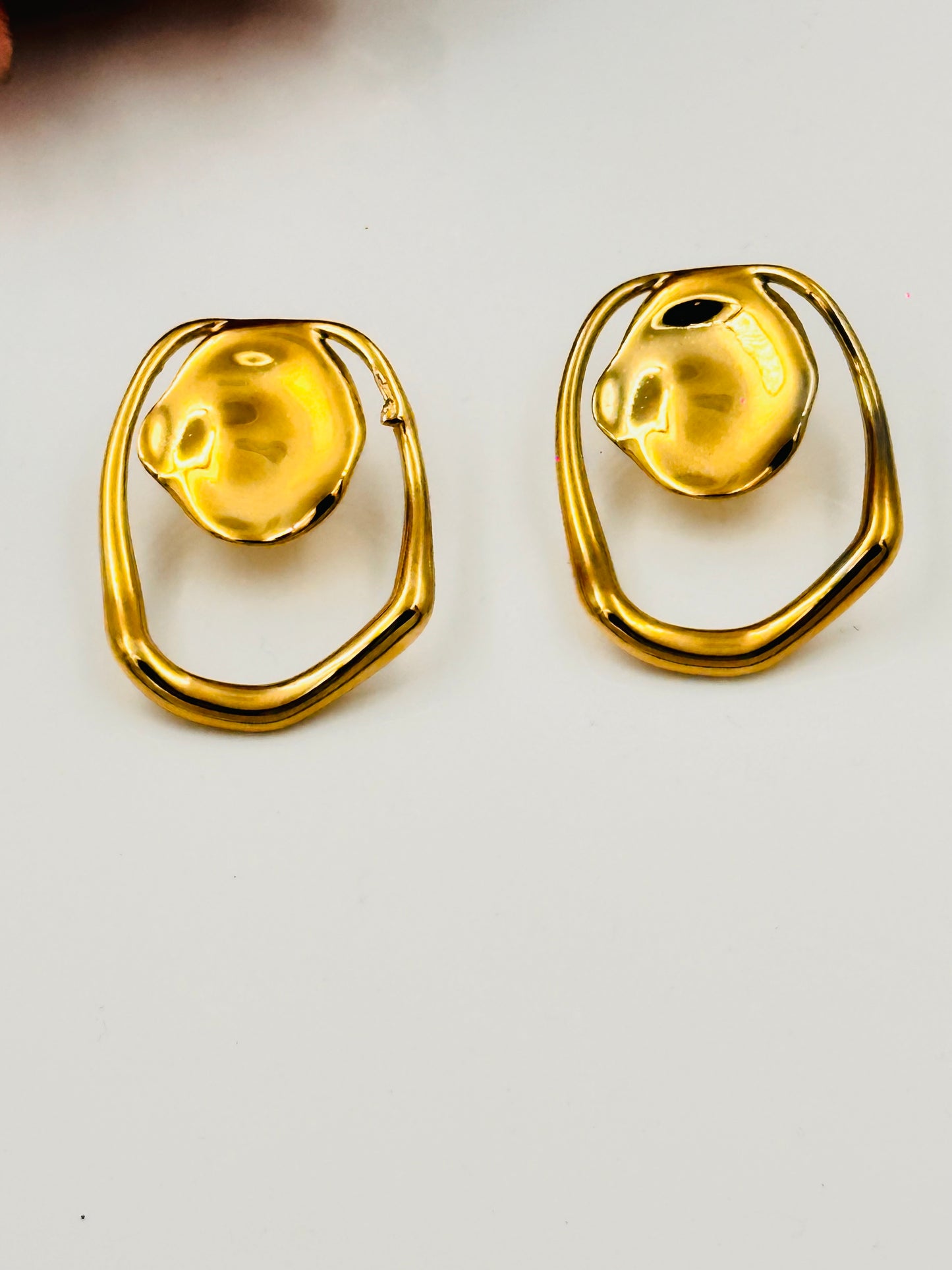 Chunky Gold Earrings