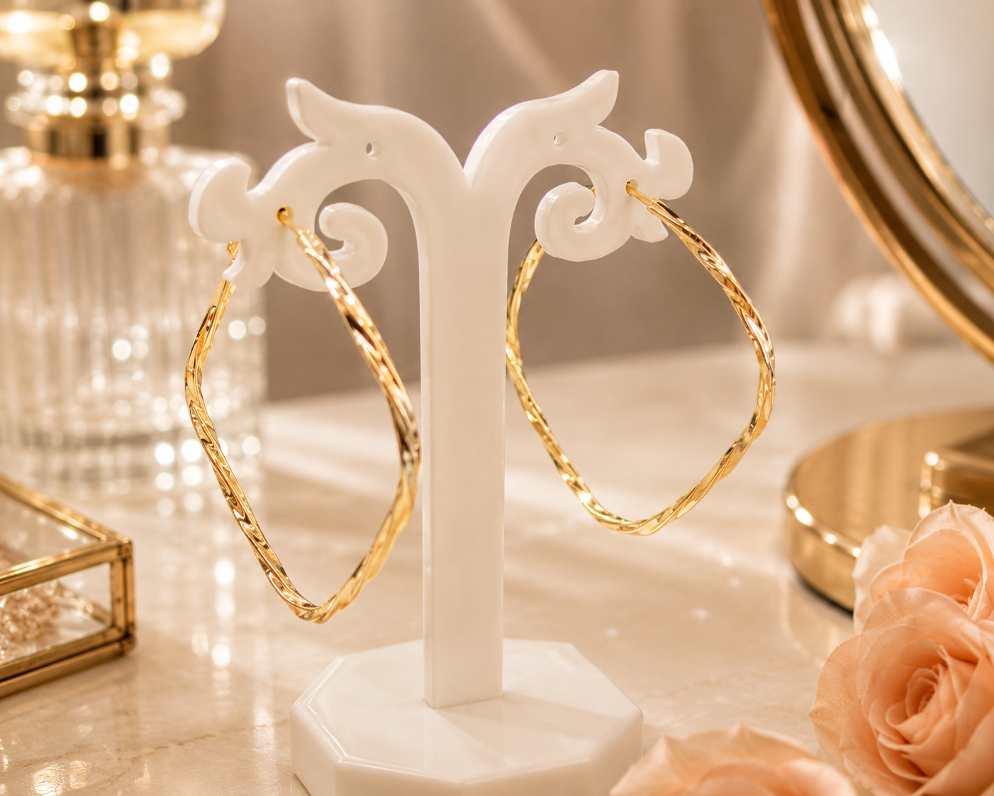 Small Square Steel Hoops
