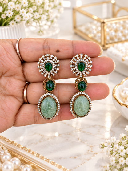 Navratna Gemstone Choker Set