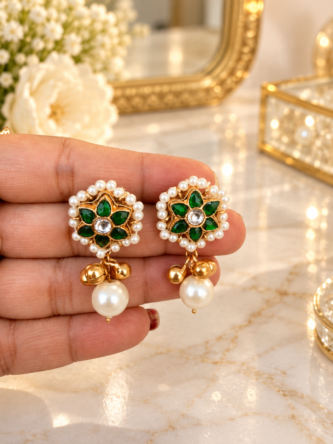 Meenakari Antique Choker Set