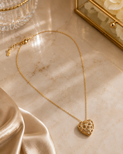 Open Heart Necklace