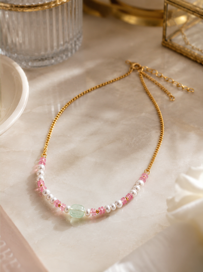 Pearl Beaded Necklace