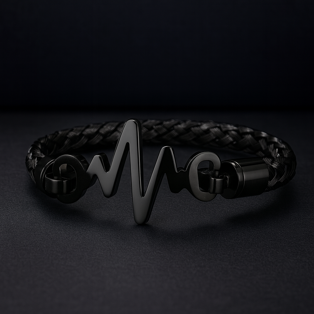 Black Pulse Bracelet