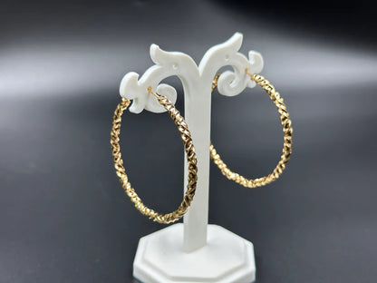 Steel Anti-Tarnish Hoop Earrings