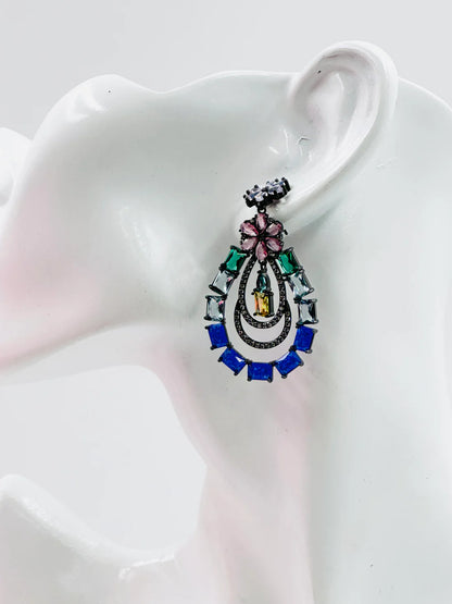 AMAZING GLASS STONE EARRINGS