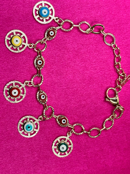 Evil Eye Chain Bracelet