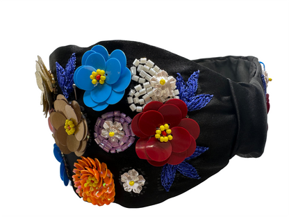 Multicolor Embroidered Hairband
